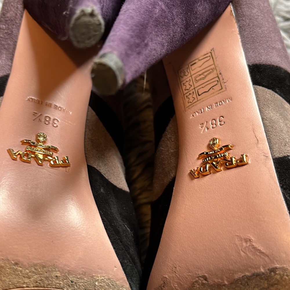 Prada Colorblock Booties - Picture 6 of 12